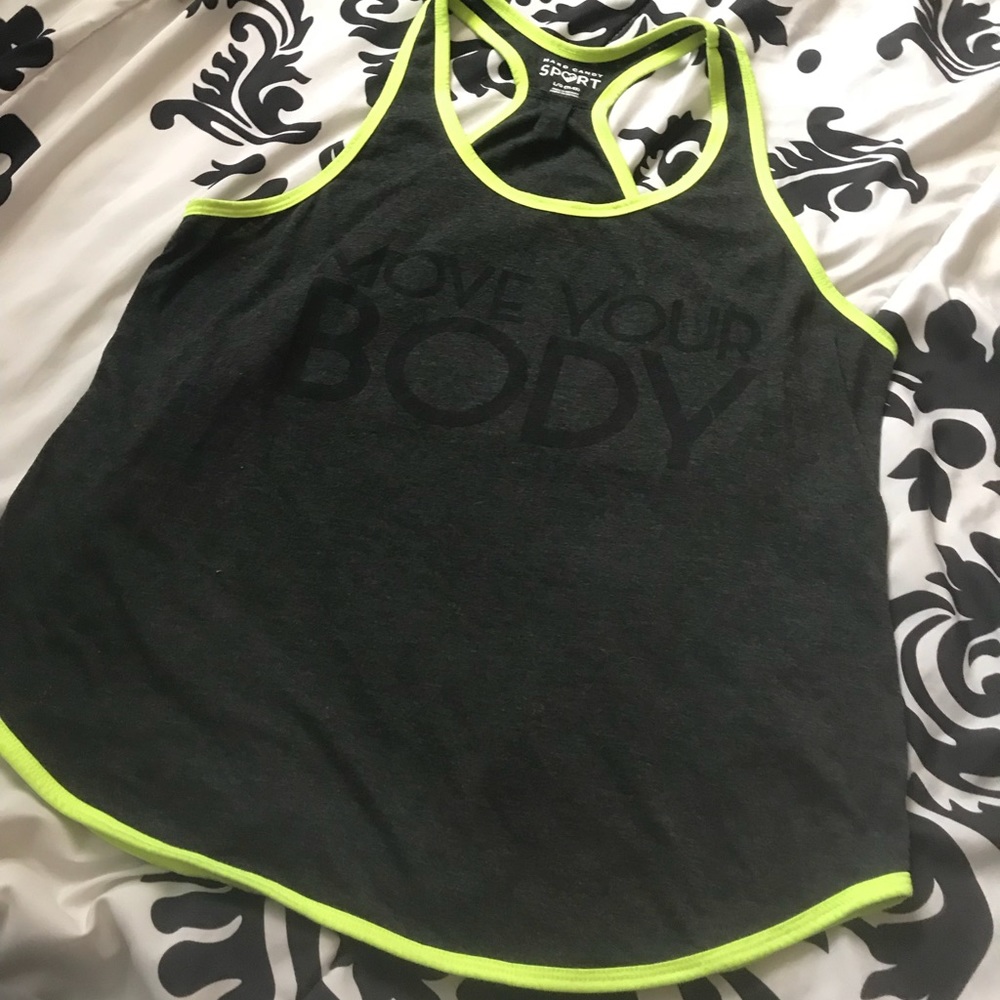 Hard Candy Move Your Body Athletic Tank. 